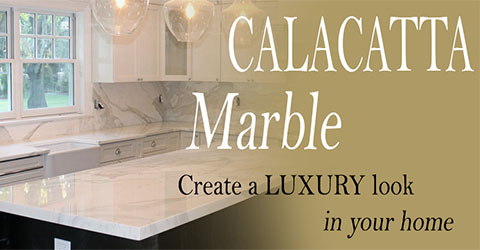 Types of calacatta marble slab